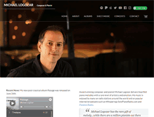Tablet Screenshot of michaellogozar.com